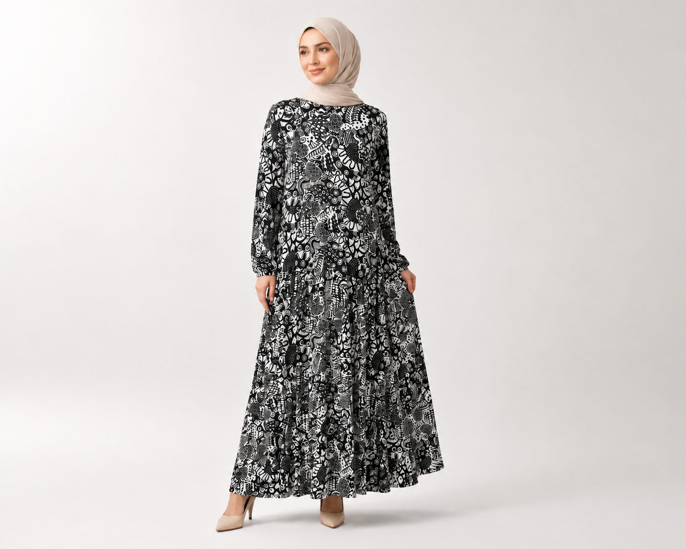 Black & White Dress