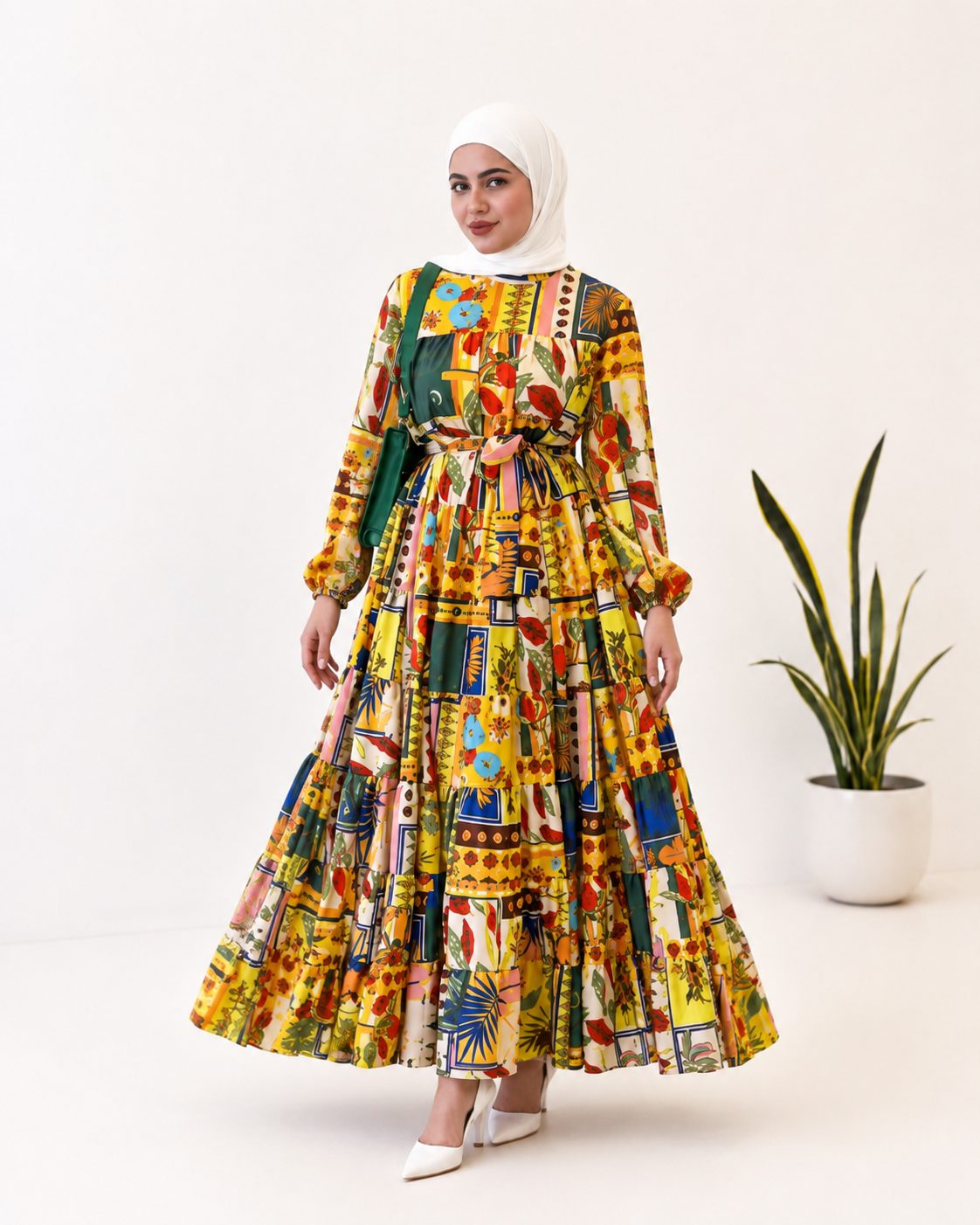 Printed Dress