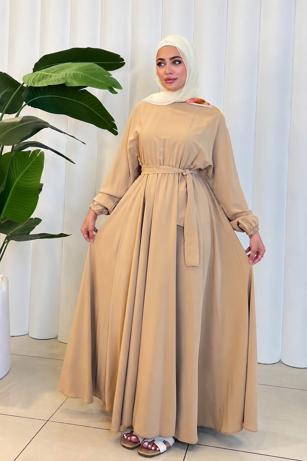 Belted Sicilia Dress