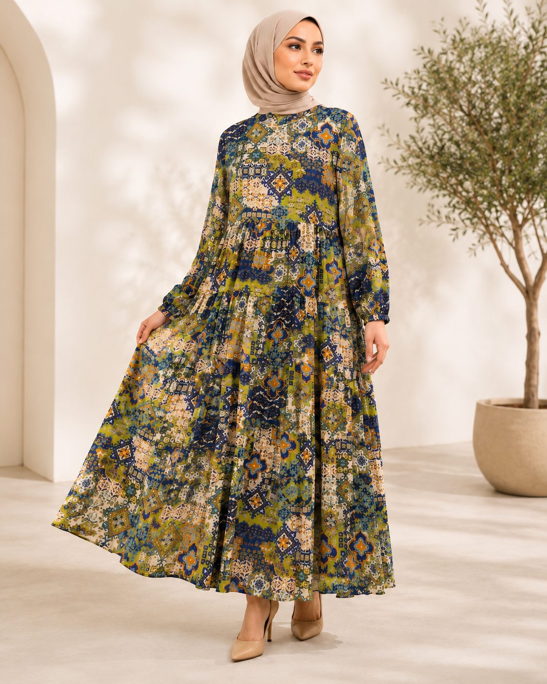 Printed Sale Dress