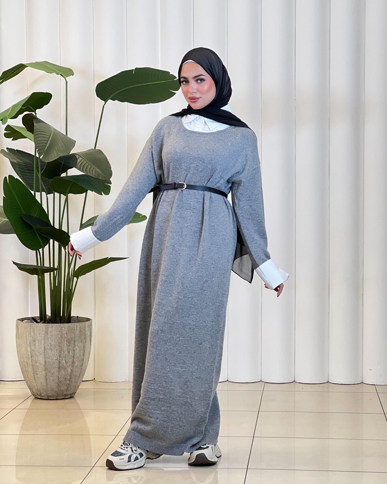 STRADA Wool Dress
