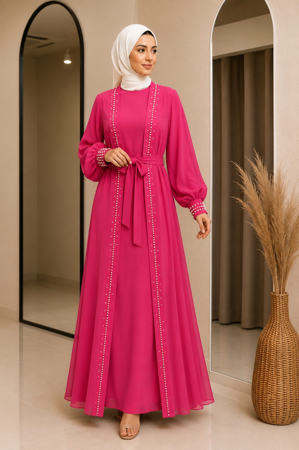 Two Pieces Abaya