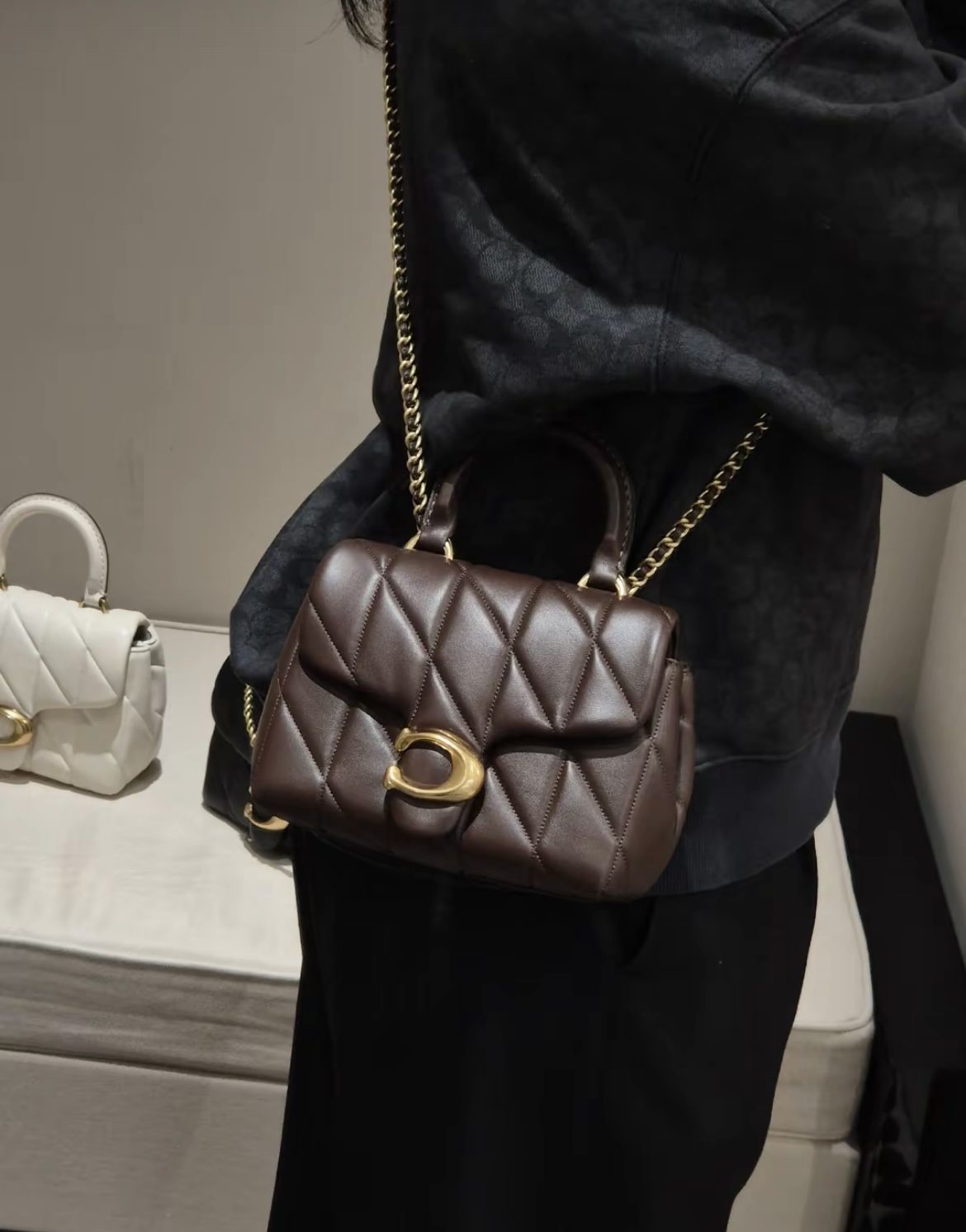 Tabby Top Handel Coach Bag