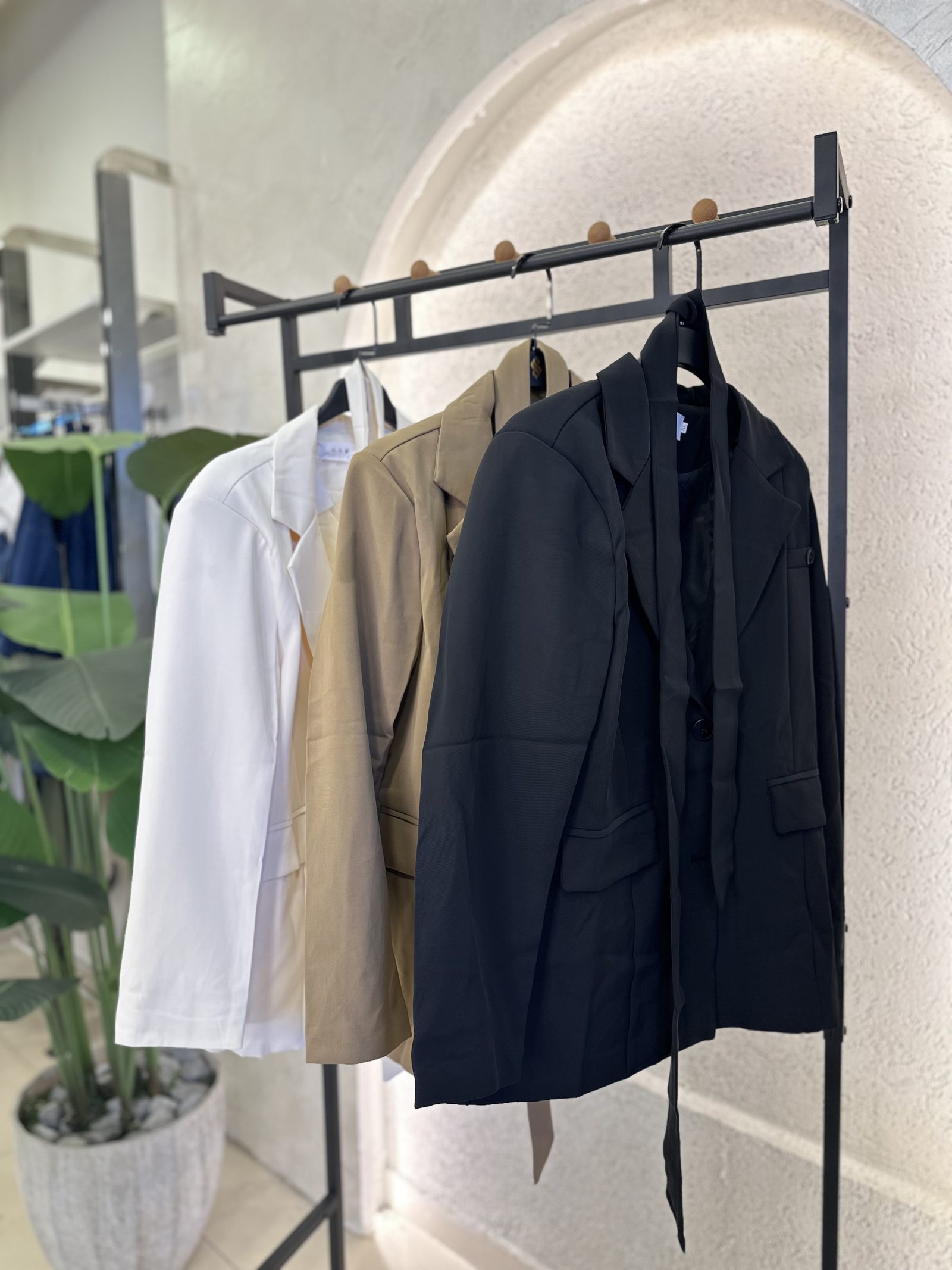 Belted Blazer