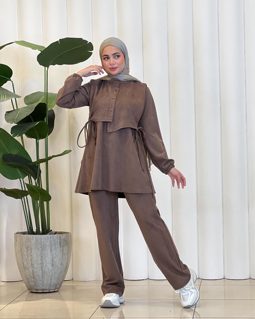 Twill Vest Set