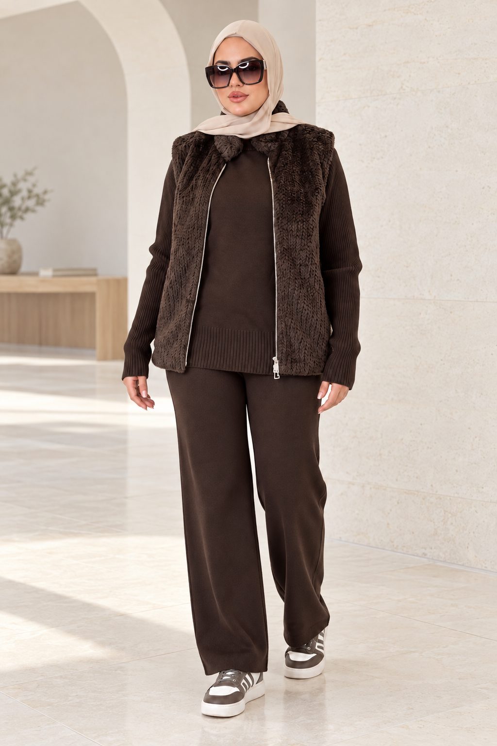 3 pieces Soft Wool Set