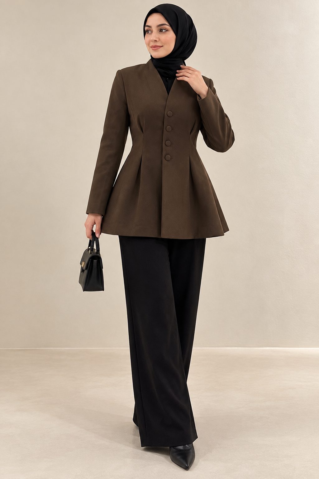Tailored Peplum Blazer