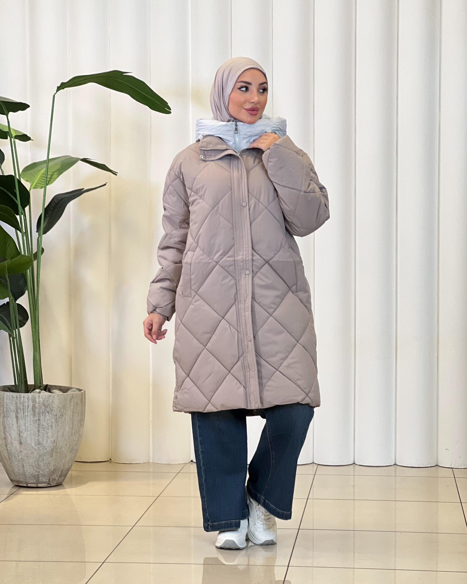 Long Puffer Coat